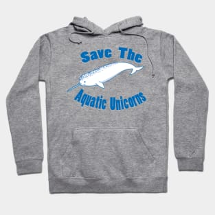 Save the Aquatic Unicorns Hoodie